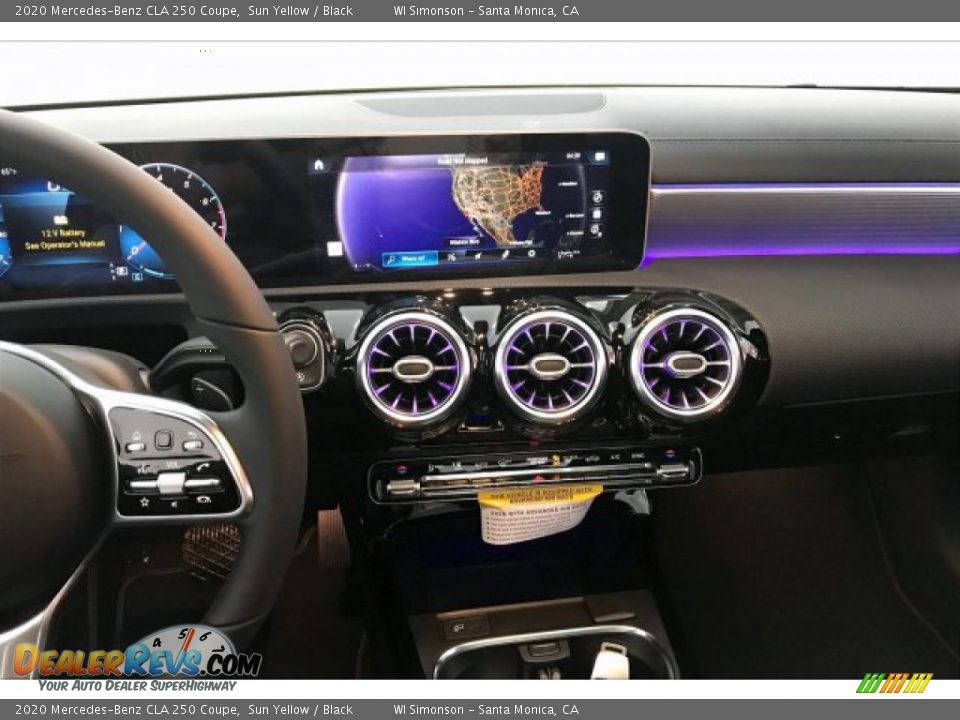 Navigation of 2020 Mercedes-Benz CLA 250 Coupe Photo #6