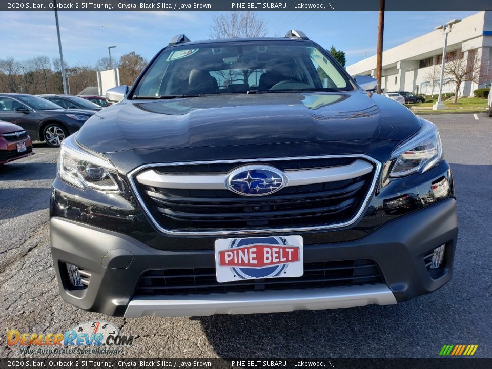 2020 Subaru Outback 2.5i Touring Crystal Black Silica / Java Brown Photo #2