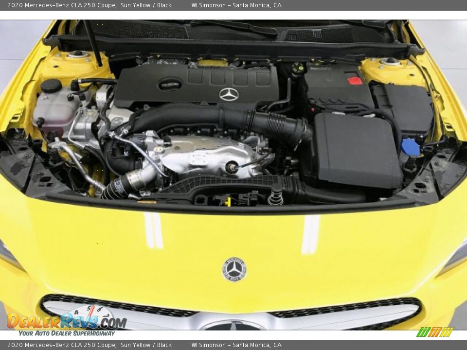 2020 Mercedes-Benz CLA 250 Coupe 2.0 Liter Twin-Turbocharged DOHC 16-Valve VVT 4 Cylinder Engine Photo #8