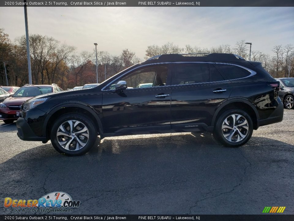 2020 Subaru Outback 2.5i Touring Crystal Black Silica / Java Brown Photo #3