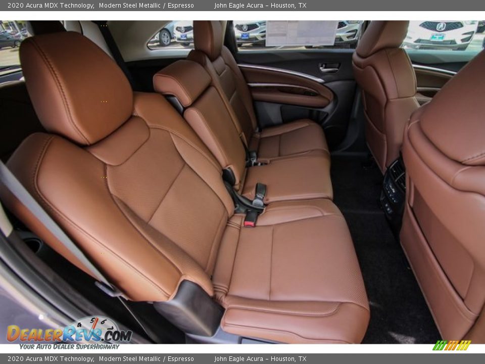 Rear Seat of 2020 Acura MDX Technology Photo #23