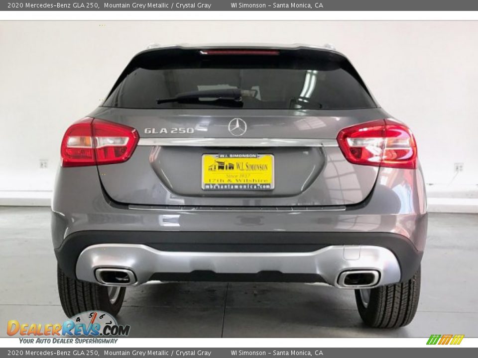 2020 Mercedes-Benz GLA 250 Mountain Grey Metallic / Crystal Gray Photo #3