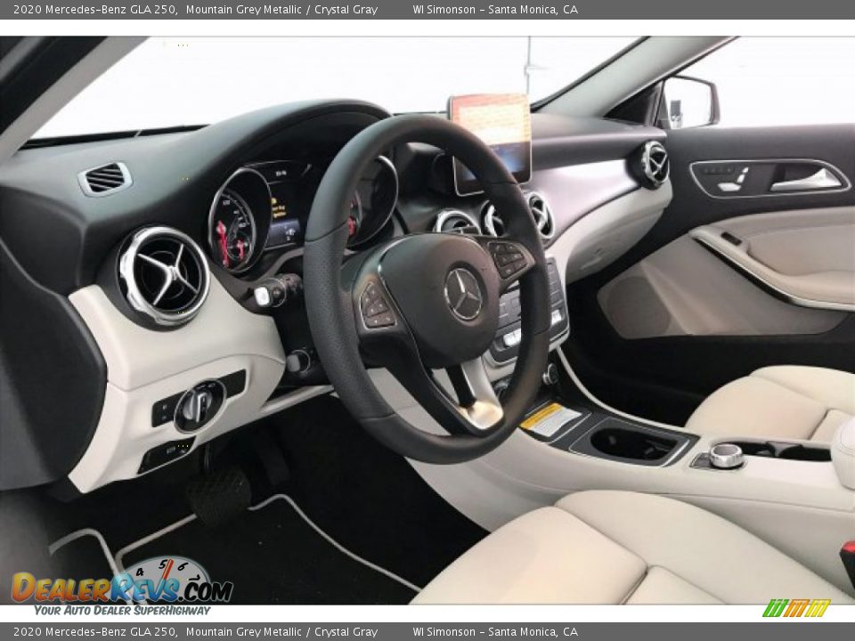 2020 Mercedes-Benz GLA 250 Mountain Grey Metallic / Crystal Gray Photo #4