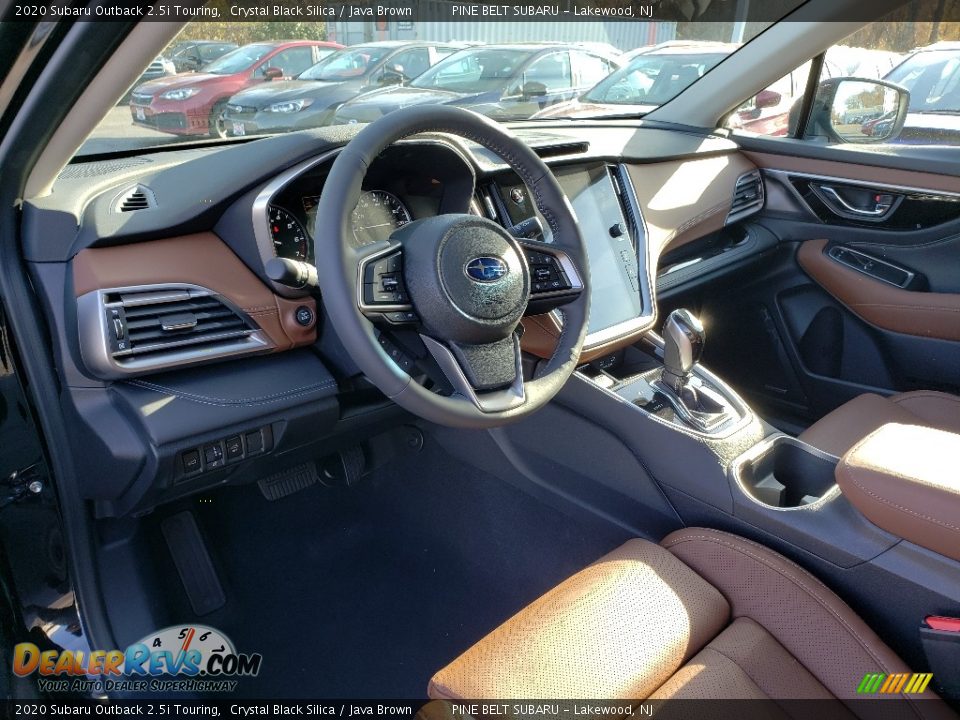 Front Seat of 2020 Subaru Outback 2.5i Touring Photo #7