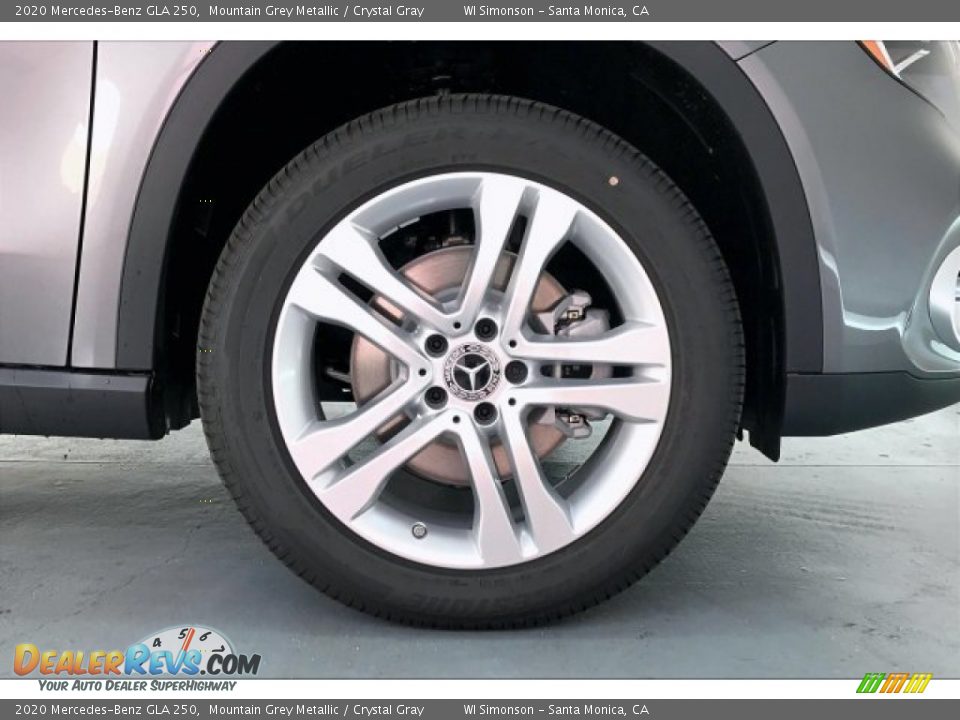 2020 Mercedes-Benz GLA 250 Mountain Grey Metallic / Crystal Gray Photo #9