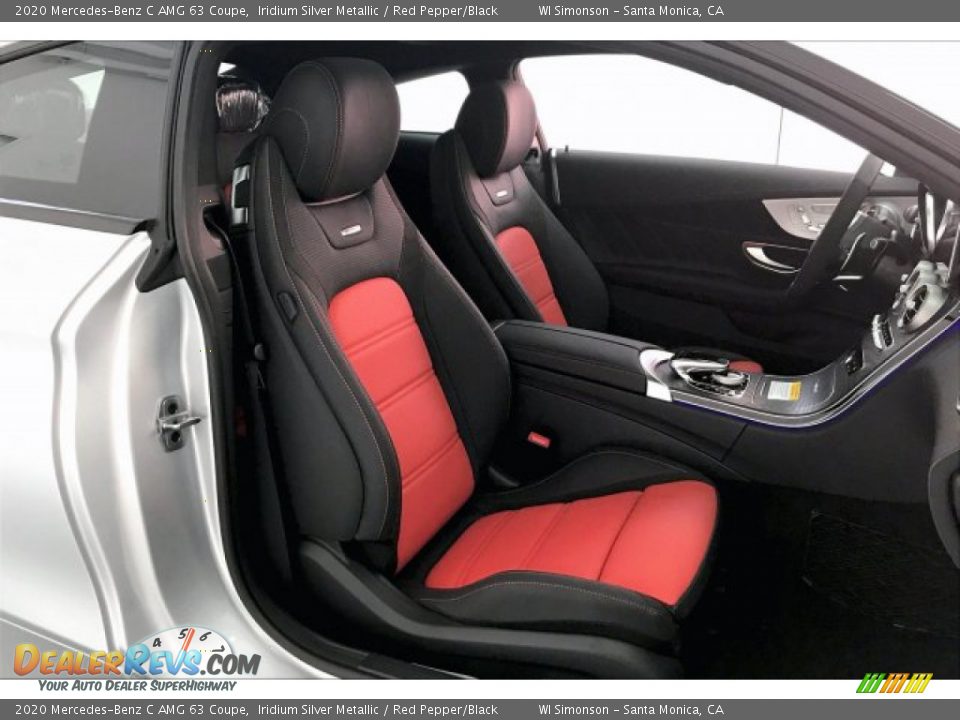 Front Seat of 2020 Mercedes-Benz C AMG 63 Coupe Photo #6