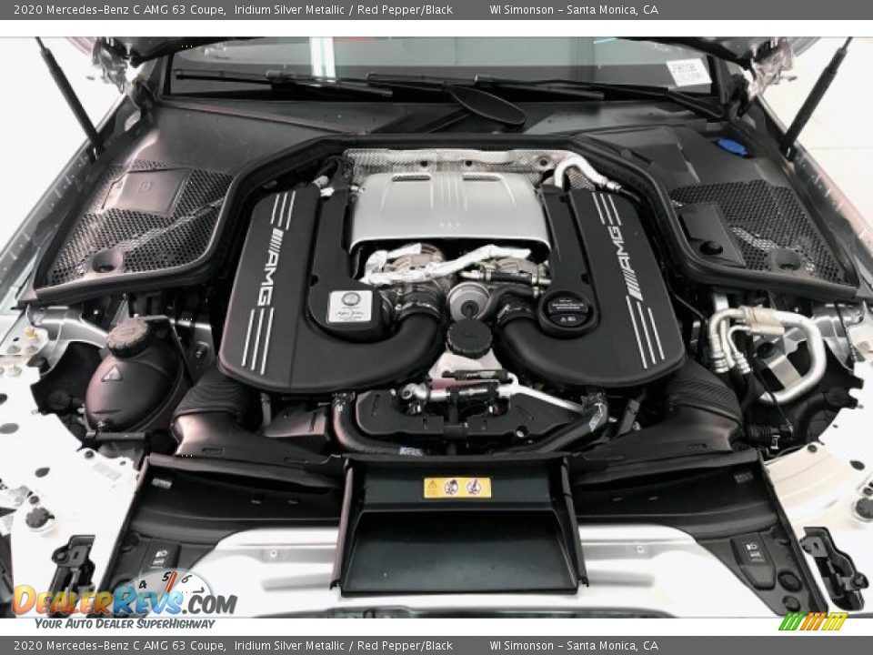 2020 Mercedes-Benz C AMG 63 Coupe 4.0 Liter AMG biturbo DOHC 32-Valve VVT V8 Engine Photo #9