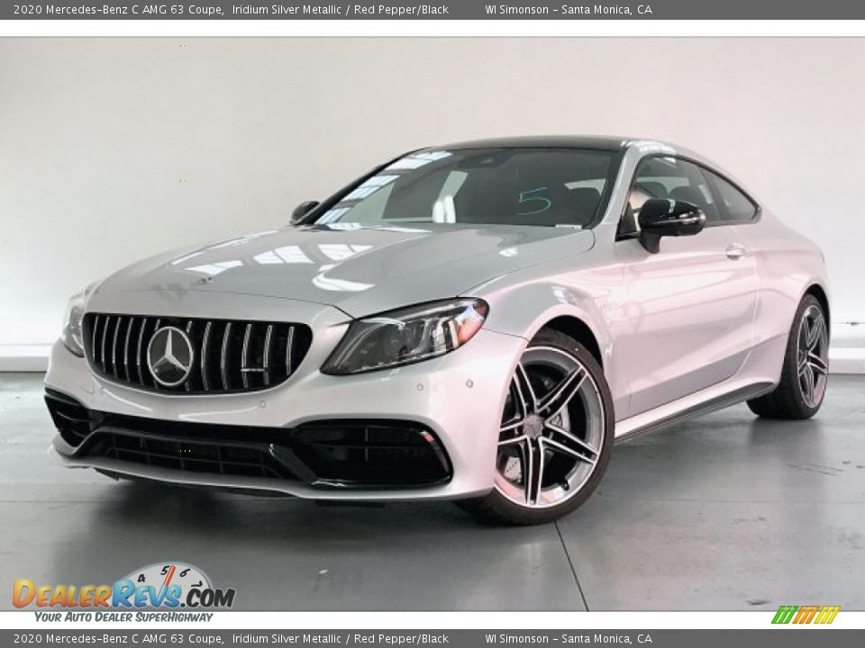 Front 3/4 View of 2020 Mercedes-Benz C AMG 63 Coupe Photo #12