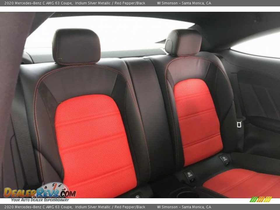 Rear Seat of 2020 Mercedes-Benz C AMG 63 Coupe Photo #13