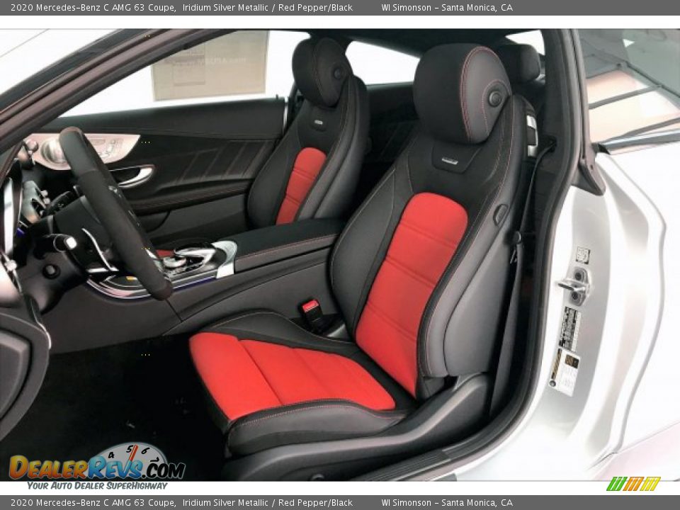 Front Seat of 2020 Mercedes-Benz C AMG 63 Coupe Photo #14