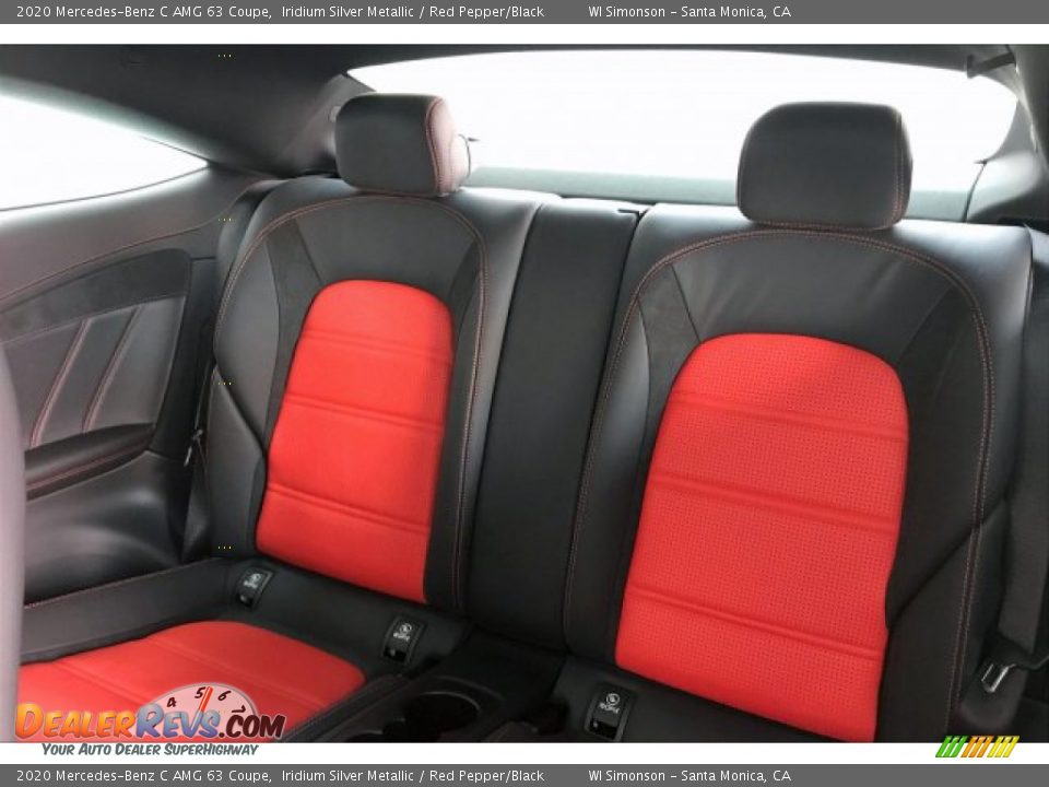Rear Seat of 2020 Mercedes-Benz C AMG 63 Coupe Photo #15