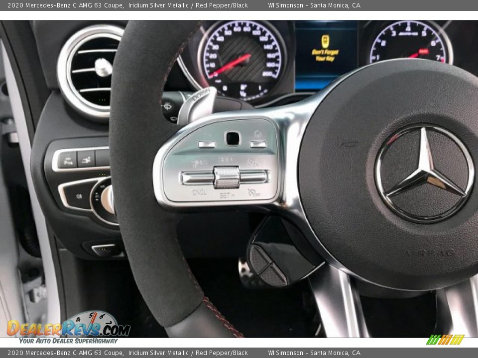 2020 Mercedes-Benz C AMG 63 Coupe Steering Wheel Photo #18
