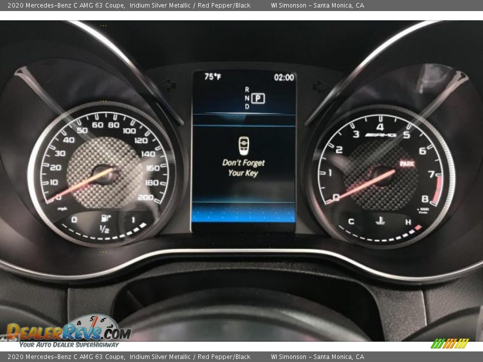 2020 Mercedes-Benz C AMG 63 Coupe Gauges Photo #20