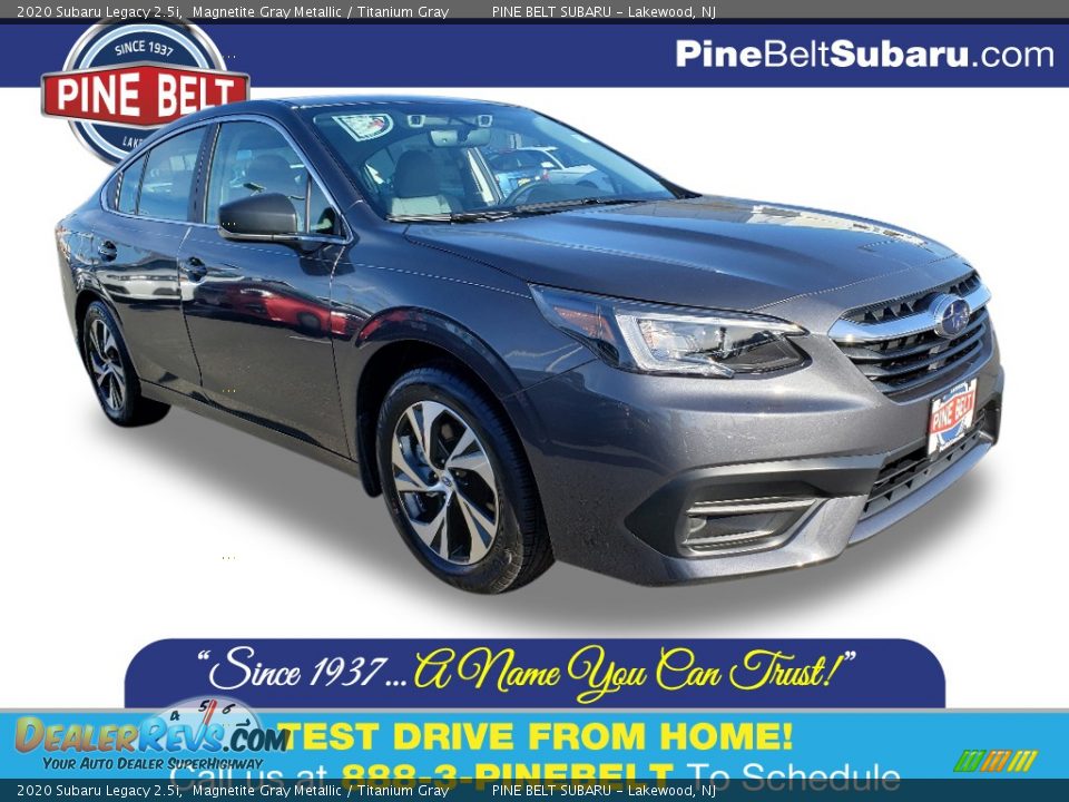 2020 Subaru Legacy 2.5i Magnetite Gray Metallic / Titanium Gray Photo #1