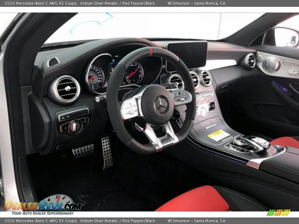 Dashboard of 2020 Mercedes-Benz C AMG 63 Coupe Photo #22