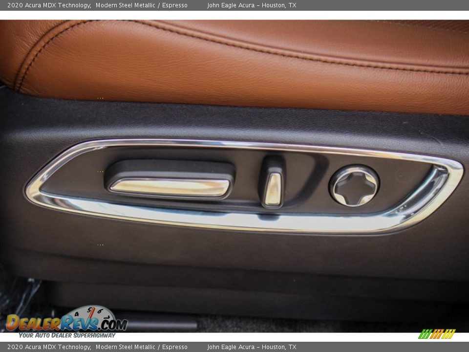 2020 Acura MDX Technology Modern Steel Metallic / Espresso Photo #13