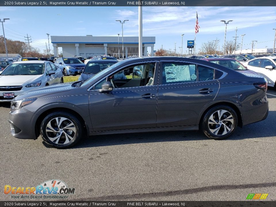 2020 Subaru Legacy 2.5i Magnetite Gray Metallic / Titanium Gray Photo #3