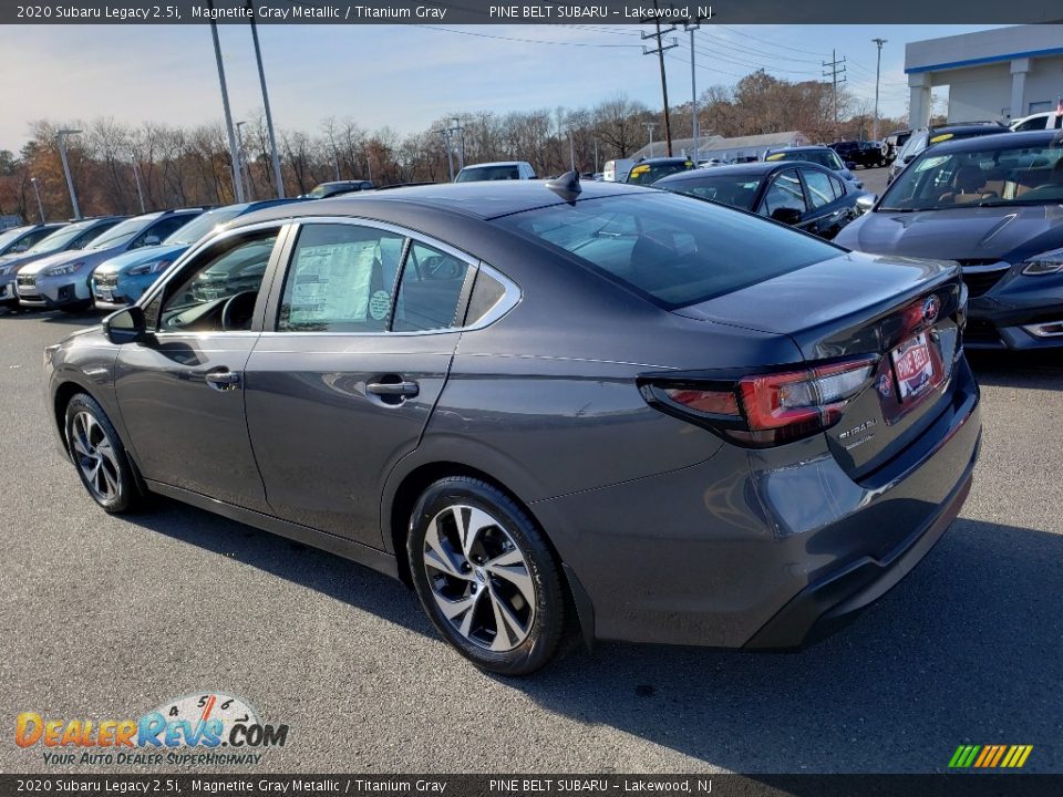 2020 Subaru Legacy 2.5i Magnetite Gray Metallic / Titanium Gray Photo #4