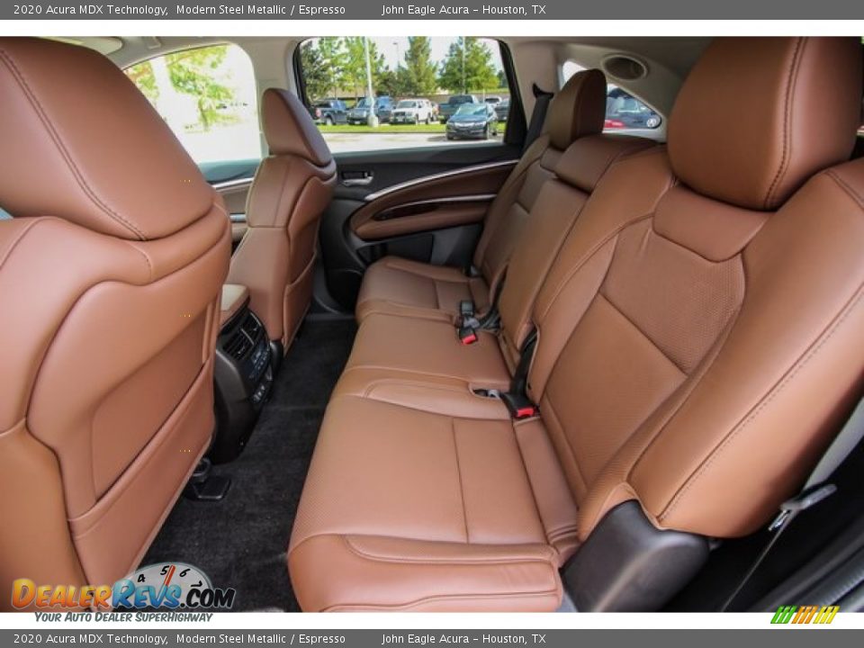 2020 Acura MDX Technology Modern Steel Metallic / Espresso Photo #18