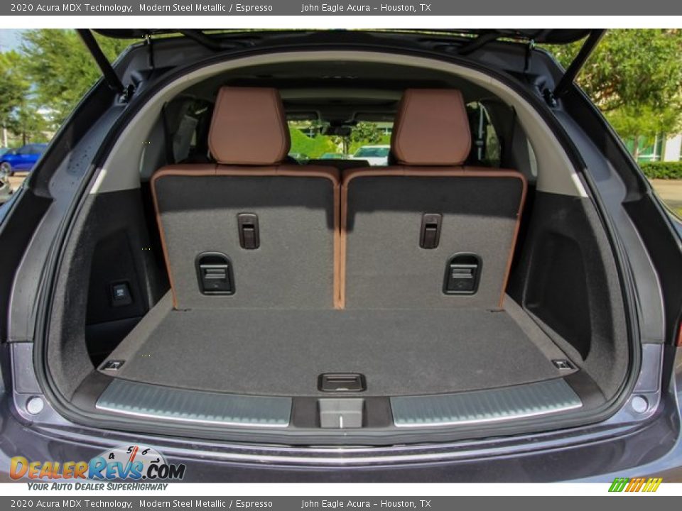 2020 Acura MDX Technology Modern Steel Metallic / Espresso Photo #20