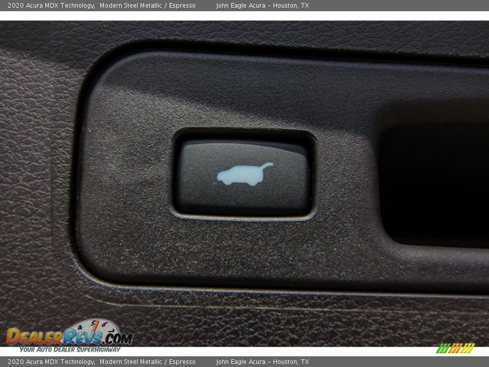 2020 Acura MDX Technology Modern Steel Metallic / Espresso Photo #21