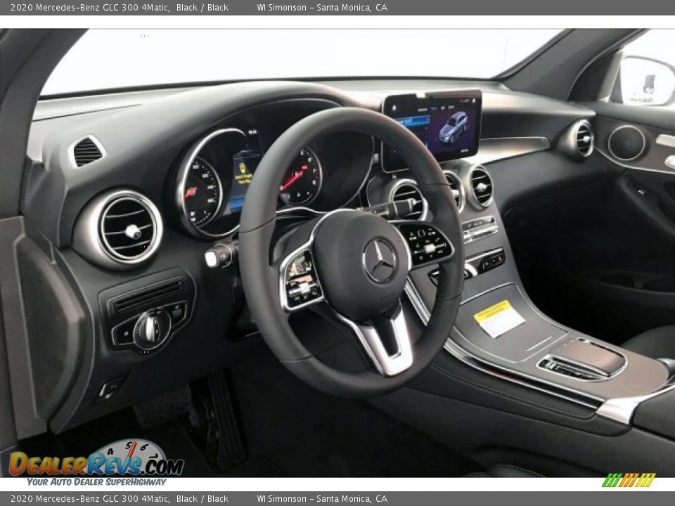 2020 Mercedes-Benz GLC 300 4Matic Black / Black Photo #4