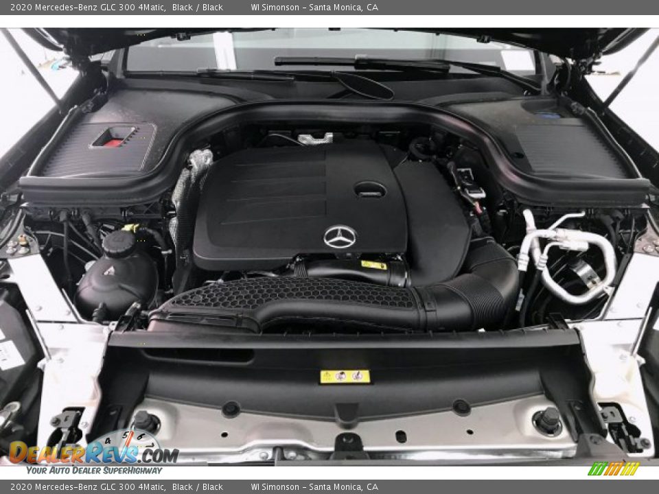 2020 Mercedes-Benz GLC 300 4Matic Black / Black Photo #8