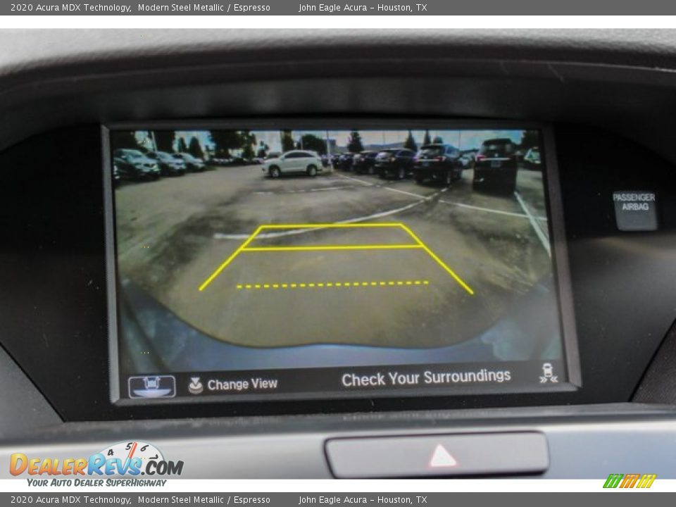 2020 Acura MDX Technology Modern Steel Metallic / Espresso Photo #33