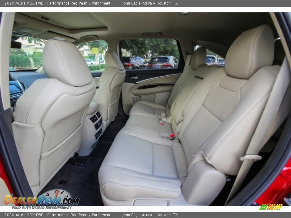 Rear Seat of 2020 Acura MDX FWD Photo #18