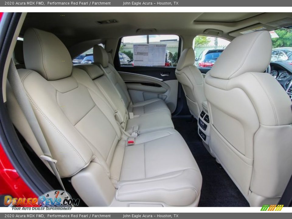 Rear Seat of 2020 Acura MDX FWD Photo #23