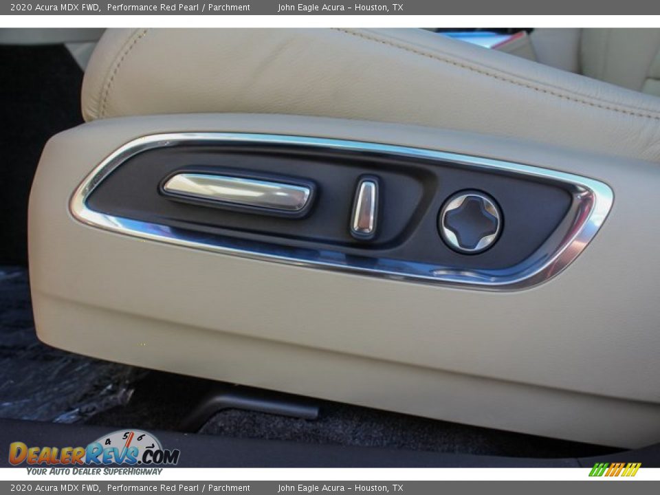 2020 Acura MDX FWD Performance Red Pearl / Parchment Photo #13