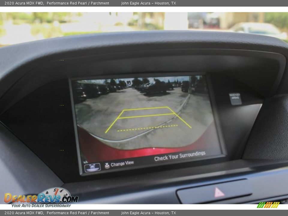 2020 Acura MDX FWD Performance Red Pearl / Parchment Photo #33