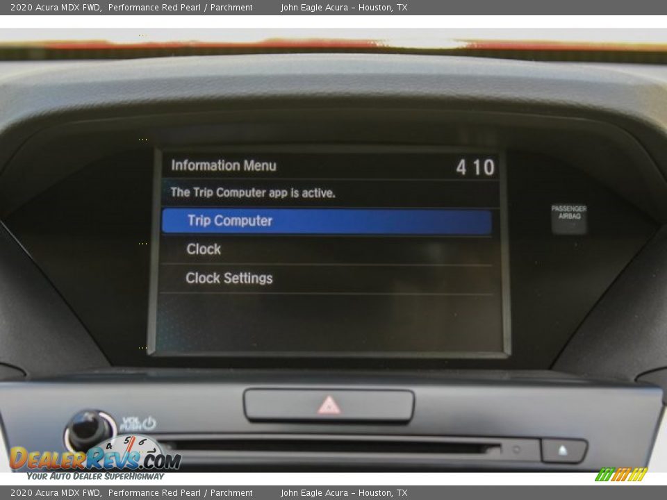 2020 Acura MDX FWD Performance Red Pearl / Parchment Photo #29