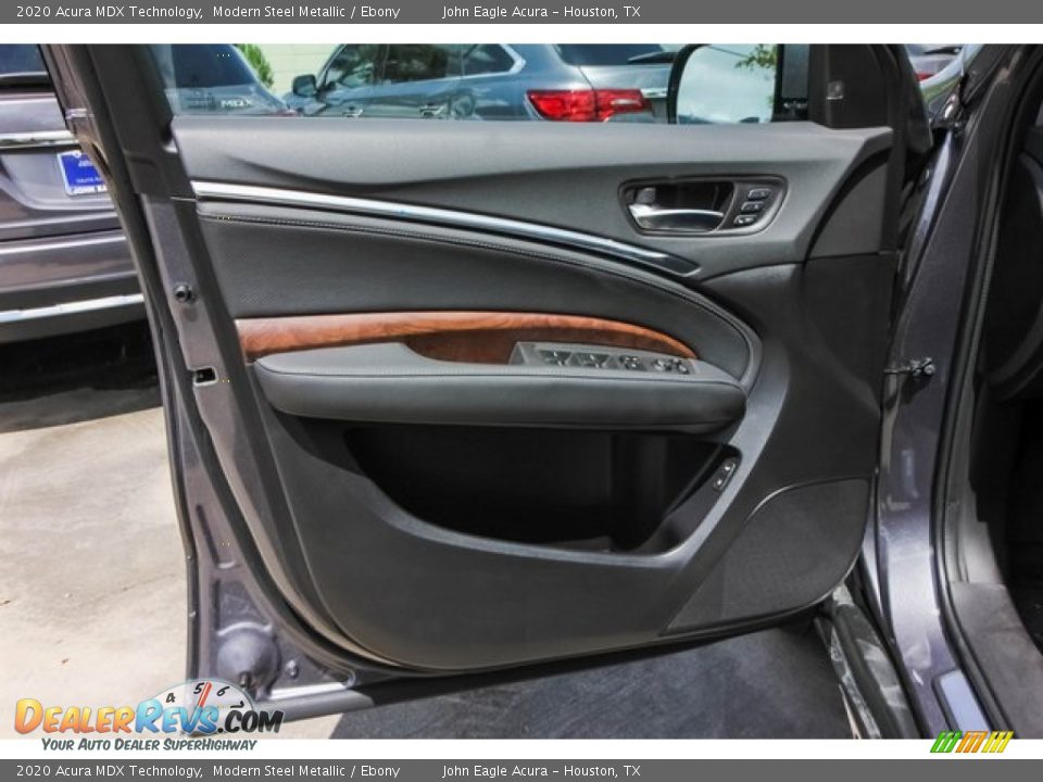 2020 Acura MDX Technology Modern Steel Metallic / Ebony Photo #15