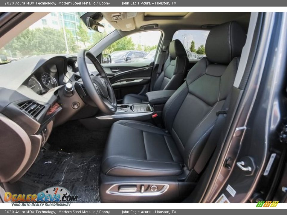 2020 Acura MDX Technology Modern Steel Metallic / Ebony Photo #16