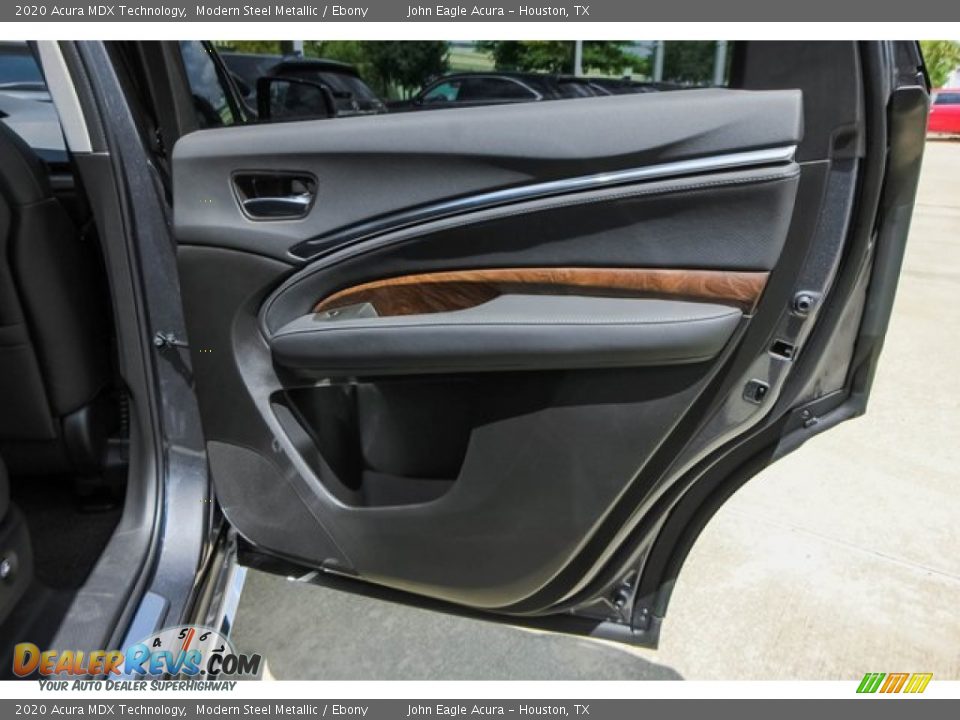 2020 Acura MDX Technology Modern Steel Metallic / Ebony Photo #22