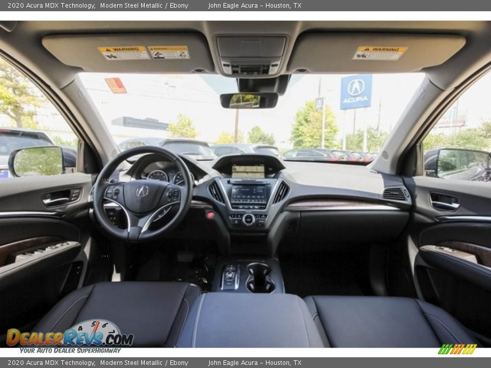 2020 Acura MDX Technology Modern Steel Metallic / Ebony Photo #9