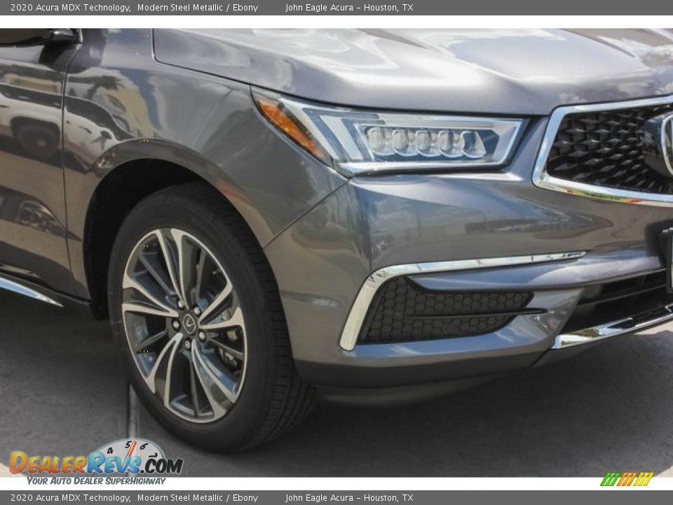 2020 Acura MDX Technology Modern Steel Metallic / Ebony Photo #11