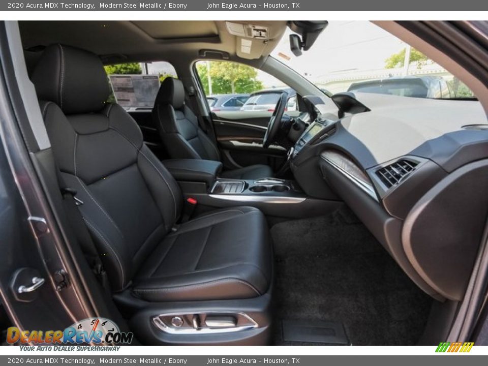 2020 Acura MDX Technology Modern Steel Metallic / Ebony Photo #25