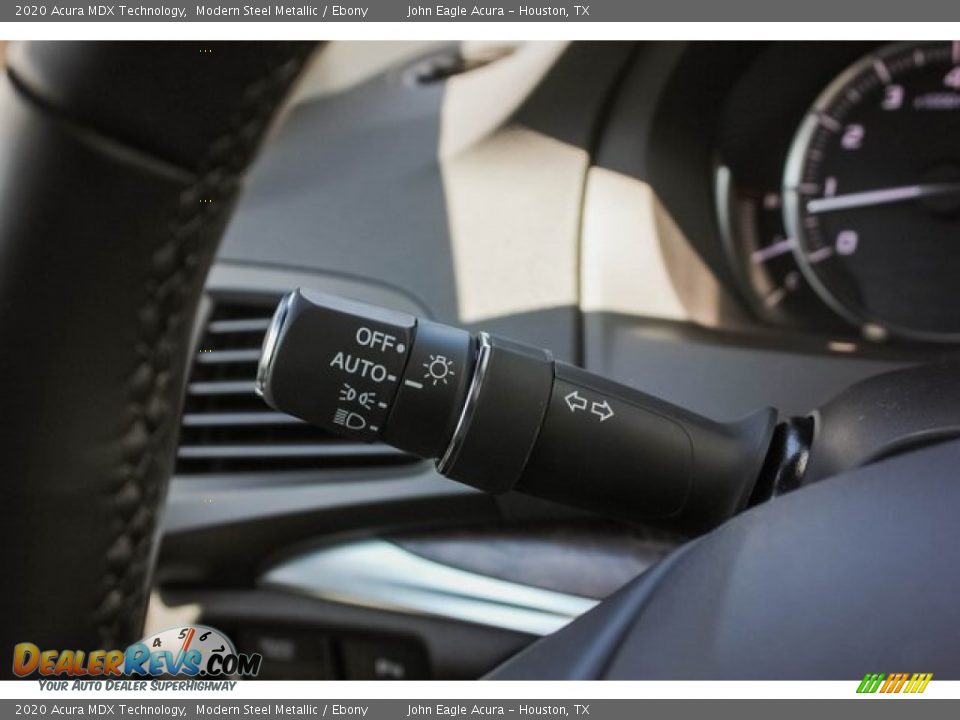 2020 Acura MDX Technology Modern Steel Metallic / Ebony Photo #35