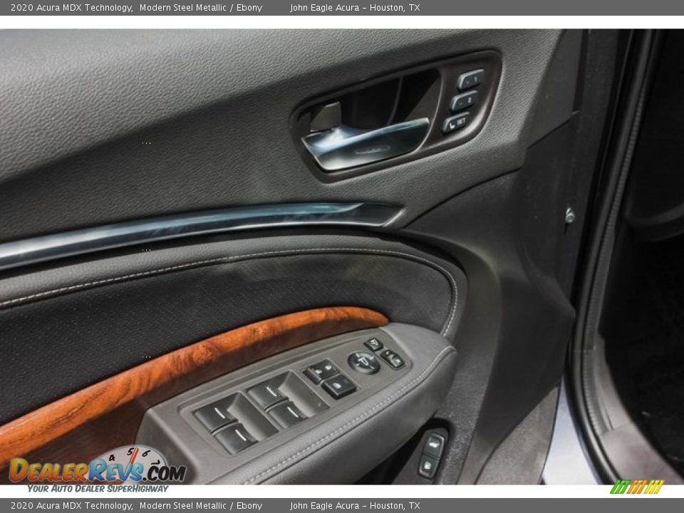 2020 Acura MDX Technology Modern Steel Metallic / Ebony Photo #13