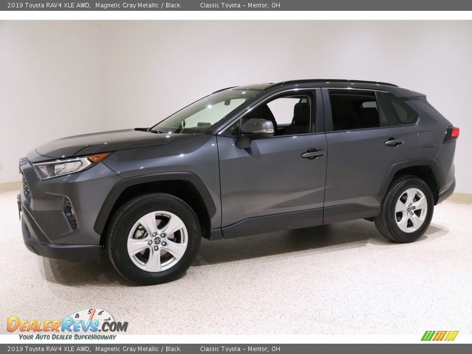 2019 Toyota RAV4 XLE AWD Magnetic Gray Metallic / Black Photo #3