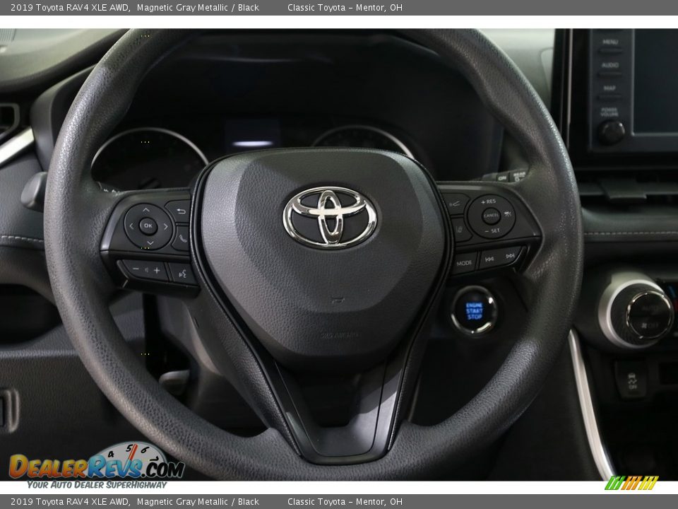 2019 Toyota RAV4 XLE AWD Magnetic Gray Metallic / Black Photo #7