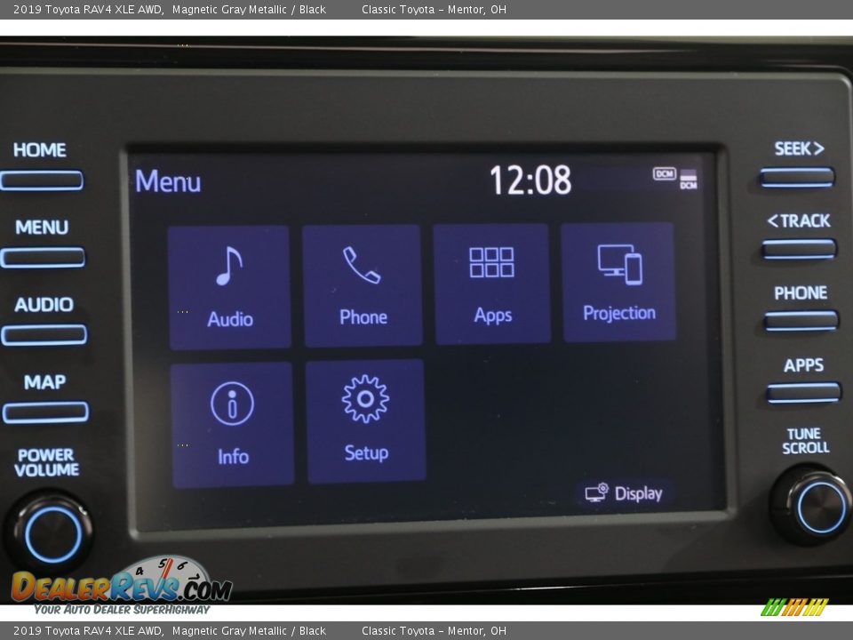 2019 Toyota RAV4 XLE AWD Magnetic Gray Metallic / Black Photo #11