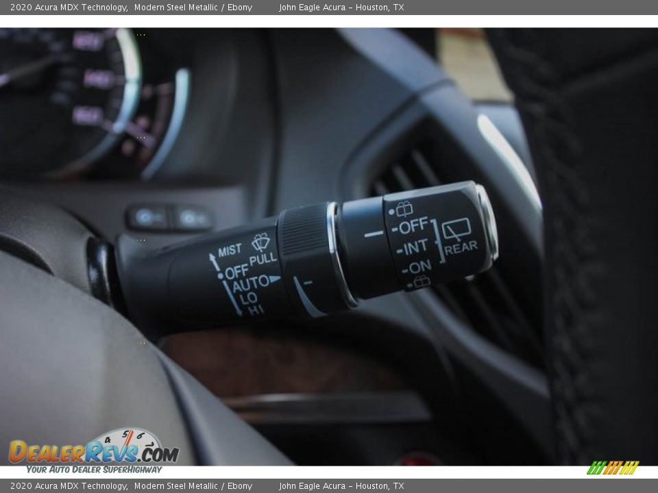 2020 Acura MDX Technology Modern Steel Metallic / Ebony Photo #36