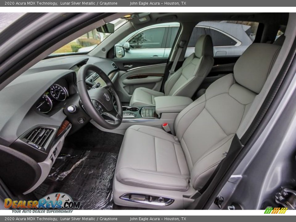Graystone Interior - 2020 Acura MDX Technology Photo #17