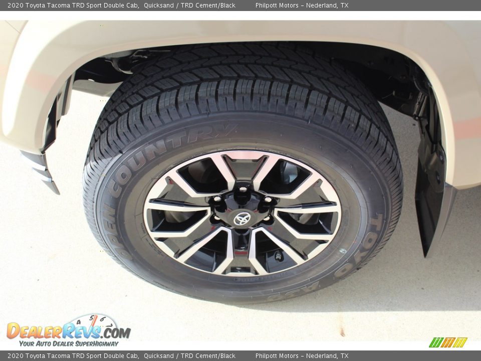 2020 Toyota Tacoma TRD Sport Double Cab Quicksand / TRD Cement/Black Photo #5