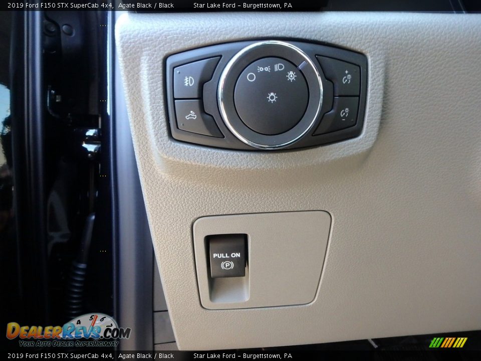 2019 Ford F150 STX SuperCab 4x4 Agate Black / Black Photo #11