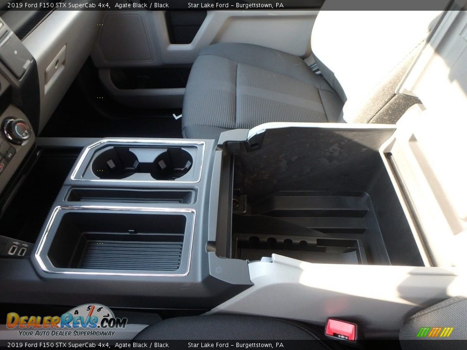 2019 Ford F150 STX SuperCab 4x4 Agate Black / Black Photo #12