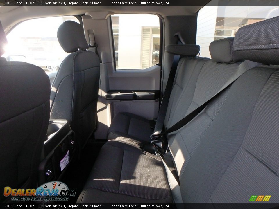 2019 Ford F150 STX SuperCab 4x4 Agate Black / Black Photo #14